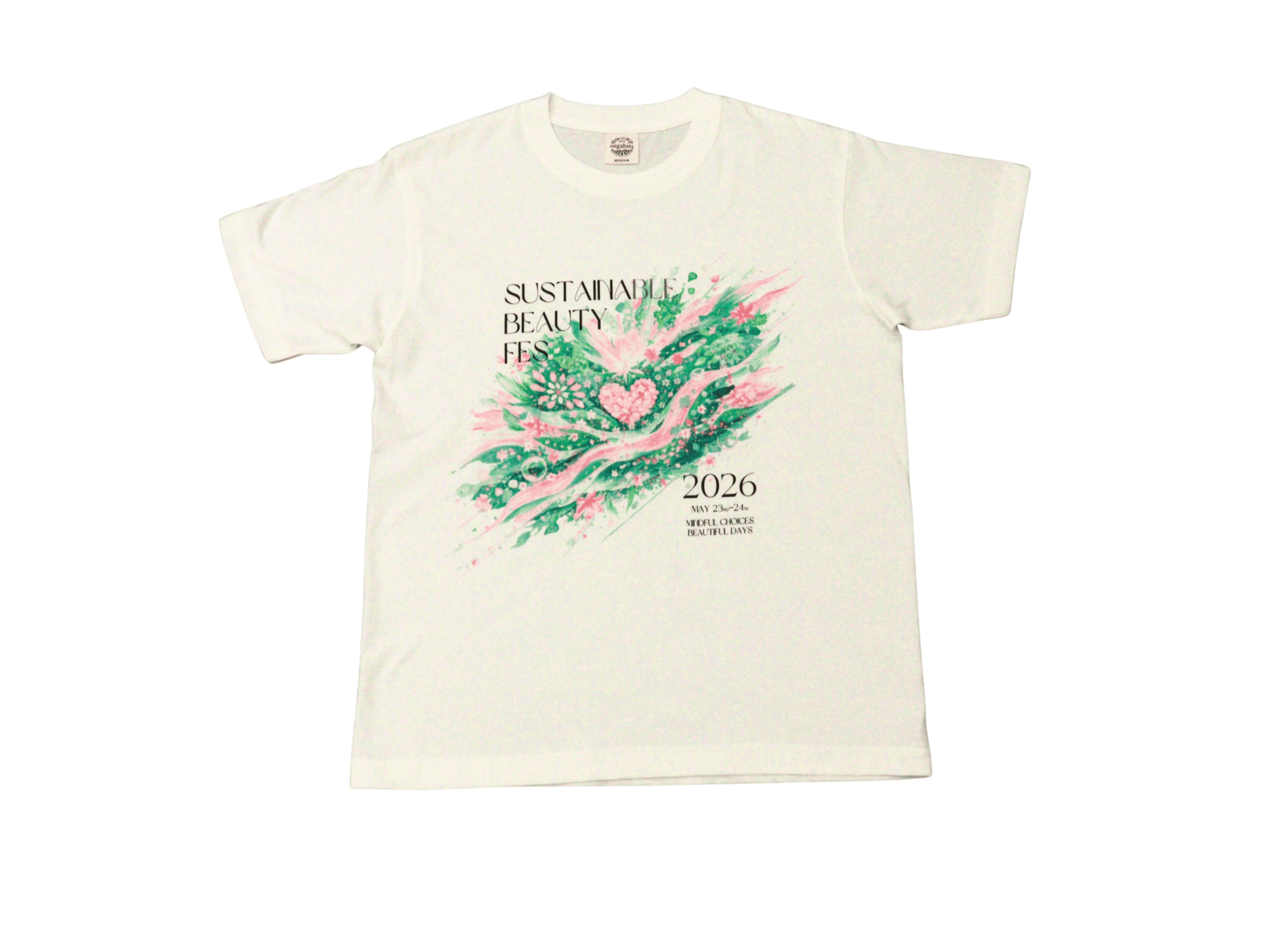 【サステナビューティーフェス2026】オーガニックコットンTシャツ